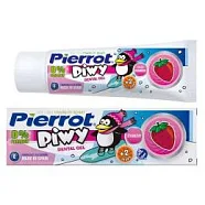 Паста зубная гель для детей Pierrot Piwy Strawberry Gel клубничная, 75 мл