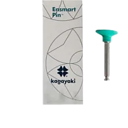 Полиры силиконовые Ensmart Pin Диск (зел. сред.), 10шт. на метал.ножке, (ENP 70-2S), Kagayaki