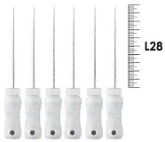K-Reamers 28мм №15 (6 шт), Dentsply Sirona - ручные файлы, каналорасширители