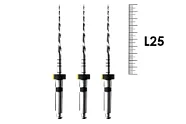 E-Flex REC 25мм, .04, N40 (3 шт), Eighteeth - машинные файлы