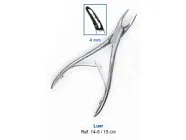 Кусачки костные Luer 15 см, рабочая часть 4 мм 14-5*