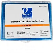 Elements Gutta Percha Cartridge (972-1003), 25 GA низкая вязкость /10 шт./
