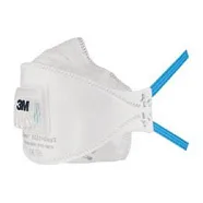 3M™ Aura™ 9322+  Противоаэрозольная фильтрующая полумаска, класс защиты FFP3 NR D, с клапаном выдоха .