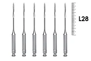 Largo RA 28мм №1 (6 шт), Dentsply Sirona - расширители прямых корневых каналов
