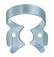 №12A для третьих моляров, зубчатые щечки, правый, Dentech - кламп для коффердама