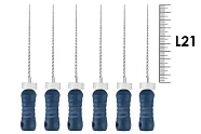K-File ReadySteel 21мм №60 (6 шт), Dentsply Sirona - ручные файлы, каналорасширители, в стерильном блистере
