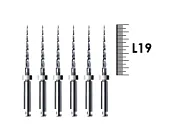 Bio RaCe BR0 19мм .08 №25 (6 шт), FKG - машинные файлы, никель-титан