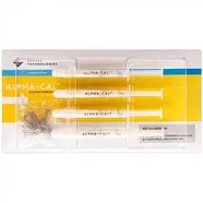 Паста Alpha-Cal на основе гидроксида кальция,(4 x 1гр..+ 8 након.)