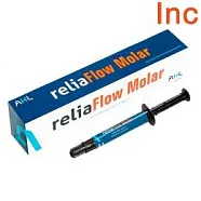 ReliaFlow Molar INC, текучий композит низкой текучести, шприц (1 x 2 г, наконечники), AHL