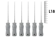 K-File ReadySteel 18мм №08 (6 шт), Dentsply Sirona - ручные файлы, каналорасширители, в стерильном блистере