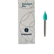 Полиры силиконовые Ensmart Pin Пуля (зел. сред.), 10шт. на метал.ножке, (ENP 70-1S), Kagayaki