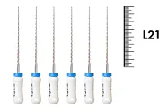 K-Reamer 21мм №15 (6 шт), NIC - ручные файлы, каналорасширители