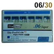 Абсорберы конусные 06 №30 (100шт.) DiaDent