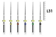 ProFile RA 31мм .04 №15-40 ассорти (6 шт), Dentsply Sirona - машинные файлы, каналорасширители, никель-титан