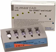 Блоки IPS e.max CAD for CEREC/inLab LT A2 i12 5 шт.