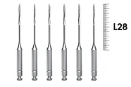 Largo RA 28мм №1 (6 шт), Dentsply Sirona - расширители прямых корневых каналов