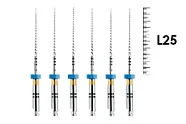 FlexMaster NiTi 25мм .02 №20 (6 шт), VDW - машинные файлы, никель-титан / Флекс Мастер Тейпер
