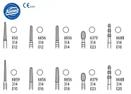 Бор Набор боров для препарирования доктора Бабурова, TD2626.314 (1 шт.), Komet Dental