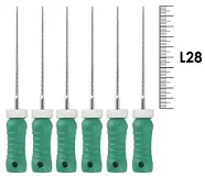 K-Reamers 28мм №35 (6 шт), Dentsply Sirona - ручные файлы, каналорасширители