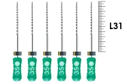 H-Files Dentsply Sirona 31мм №35 (6 шт) - ручные файлы, каналорасширители