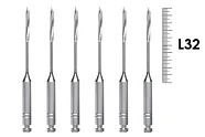 Gates RA 32мм №2 (6 шт), Dentsply Sirona - дрильборы, расширитель устьев корневых каналов, машинный