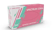 Перчатки ZKS нитриловые Spectrum Coral коралловые размер S
