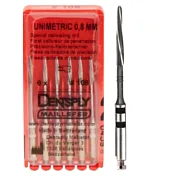 Unimetric калибровочный дриль №310 черн. 2 полосы (6 шт), Dentsply Sirona