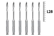 Gates RA 28мм №5 (6 шт), Dentsply Sirona - дрильборы, расширитель устьев корневых каналов, машинный
