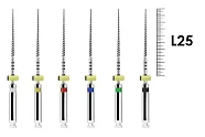 ProFile RA 25мм .04 №45-90 ассорти (6 шт), Dentsply Sirona - машинные файлы, каналорасширители, никель-титан