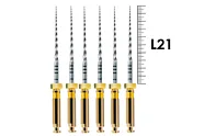 ProTaper Universal 21мм F1 (6 шт), Dentsply Sirona - машинные файлы, желтые