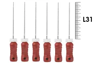 K-File ReadySteel 31мм №110 (6 шт), Dentsply Sirona - ручные файлы, каналорасширители, в стерильном блистере