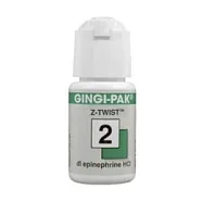 Нить ретракционная Gingi PAK №2 с эпинефрином (зеленая)