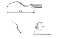 Насадка P1 для скалера NSK/Satelec - (1шт.)