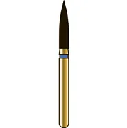 G862 пламевидный, длина 8 мм, ISO 014, хвостовик FG ISO 314, зернистость 105, синее кольцо (5 шт.), Diatech - бор алмазный