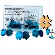 Диски Спиральные Kagayaki Starflex В Ассортименте, (3син.+3гол.) Многоразовые 5110S