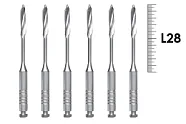 Largo RA 28мм №5 (6 шт), Dentsply Sirona - расширители прямых корневых каналов