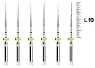 ProFile O.S. 19мм №1 (6 шт), Dentsply Sirona - машинные файлы, каналорасширители, никель-титан