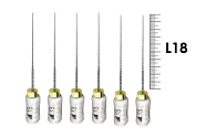 Profinder 18мм №013 Senseus (6 шт), Dentsply Sirona - ручные файлы, супергибкий расширитель корневого канала, силиконовая ручка, стерильный блистер