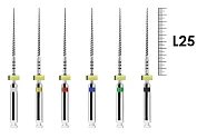 ProFile RA 25мм .04 №15-40 ассорти (6 шт), Dentsply Sirona - машинные файлы, каналорасширители, никель-титан