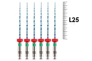 UltraFiles Blue (Heat Activation) 25мм .04 №35 (6 шт), Еврофайл - машинные файлы