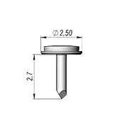 Набор безударных пинов UniFIX PIN-UNS-01.02.(L) длиной 2,7 мм (5 шт.)