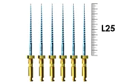 E-Flex Blue 10 Packs 142, 25мм, .04, N50 (6 шт), Eighteeth - машинные файлы