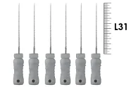 K-File ReadySteel 31мм №08 (6 шт), Dentsply Sirona - ручные файлы, каналорасширители, в стерильном блистере