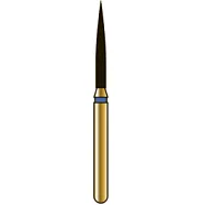 G863 пламевидный, длина 10 мм, ISO 012, хвостовик FG ISO 314, зернистость 105, синее кольцо (5 шт.), Diatech - бор алмазный