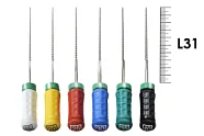 K-File M-Access 31мм №15-40 (6 шт), Dentsply Sirona - ручные файлы, каналорасширители, ассорти
