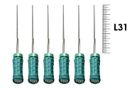 FlexoReamer Senseus 31мм №35 (6 шт), Dentsply Sirona - ручные файлы, гибкие, с эргономичной ручкой