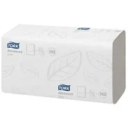 Полотенца Tork Advanced 290184 Singlefold ZZ сложение 2 слоя белые 23х23 см 200 листов 20 шт, Гекса