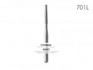 Бор Carbide, 701L (ISO 171/012), фиссурные с насечками (3 шт.), Mani
