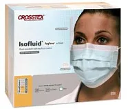 Одноразовые маски Crosstex Isofluid Fogfree с экраном (25 шт)