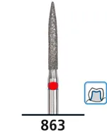 Бор алмазный 863-012F-FG (1 шт.), DFS DIAMON